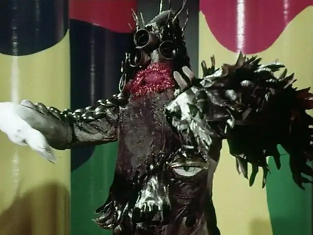 Not the most realistic alien costume ever produced!