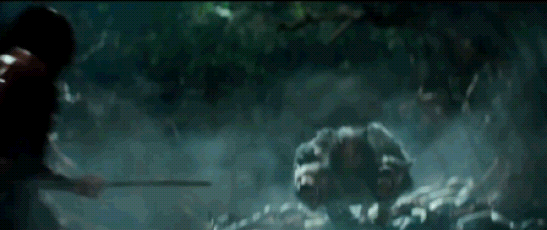 The hellish Cerberus...