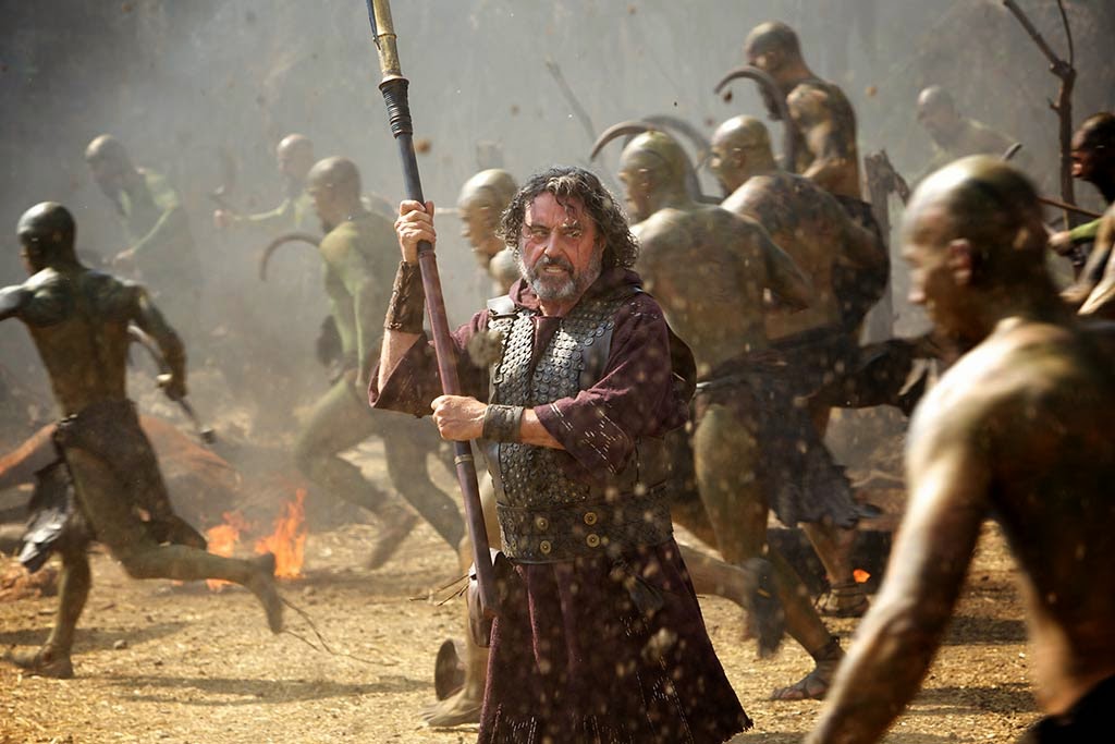  Ian McShane is wonderful, of course, as Amphiaraus, who can see visions of what is to come (but keeps getting his time of death wrong!)