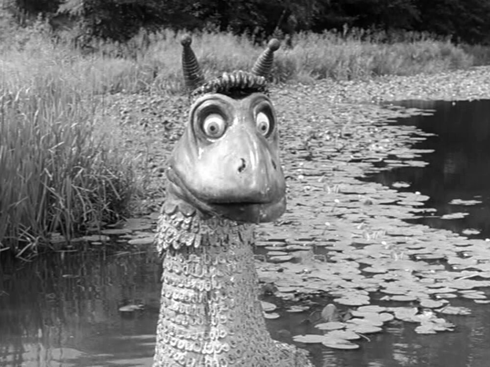 Just chillin' in a pond