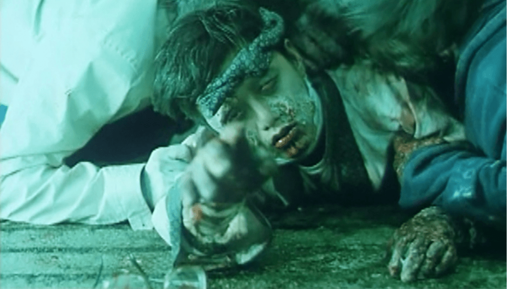 Poor zombie sushi dude