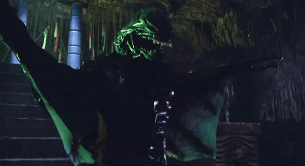 Old Ancestor opens up his wings