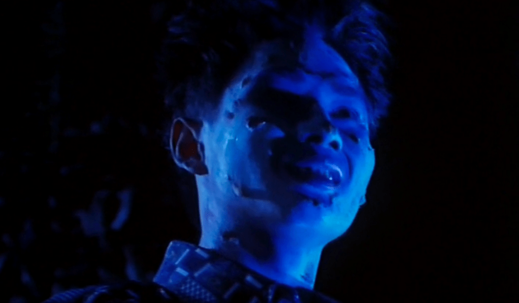 Pimple-faced spirit-dude