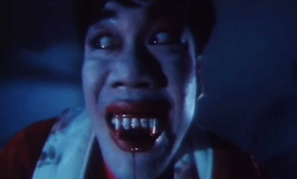 It's rude to dribble blood out of your mouth