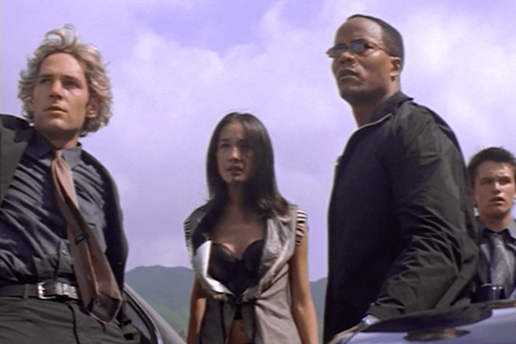 FBI agents played by Paul Rudd, Maggie Q and Mark Hicks 