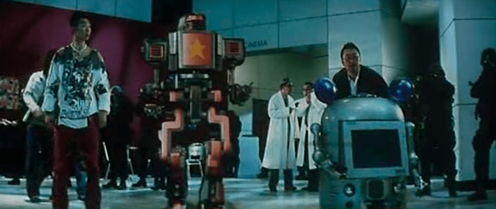 The Tung Fung robot and the D1010, which is better at predicting lottery numbers than fighting!