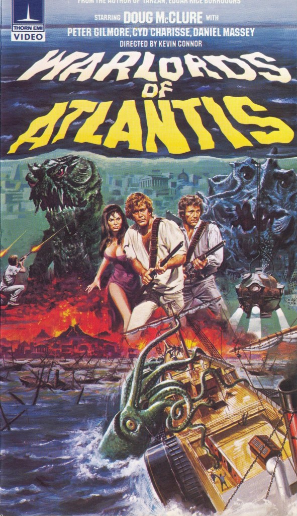UK VHS cover. Art by Tom Chantrell