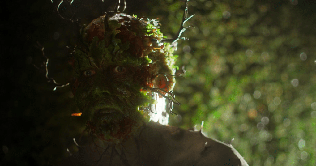 ...and he finally appears as an 'actual' Green Man