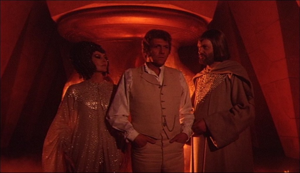 The Atlantean elite try to persuade Charles to join them