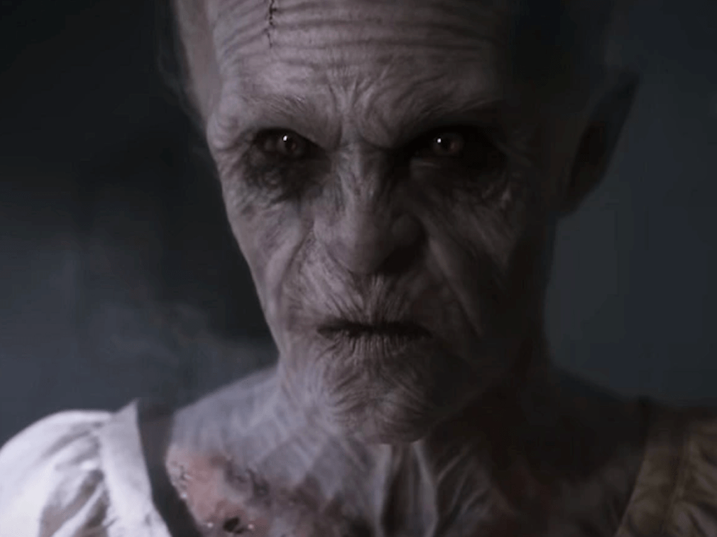 The old vampire lady is actually Audrey's daughter