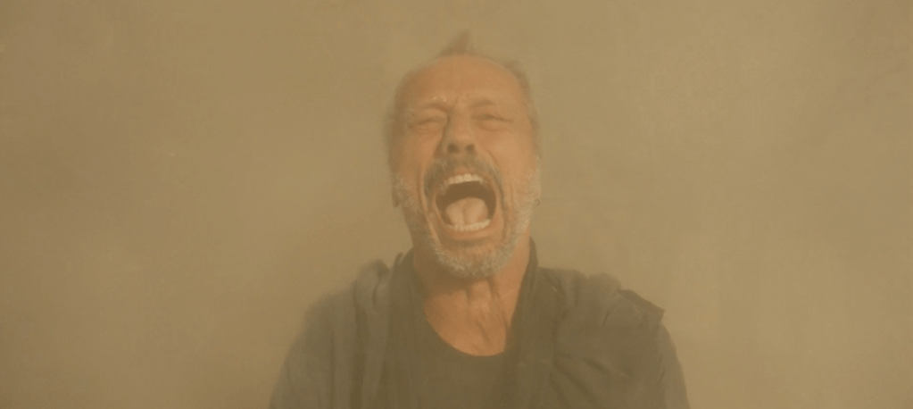 Michael Wincott screams!