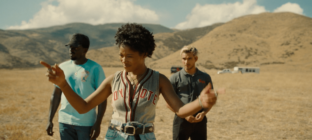 Daniel Kaluuya, Keke Palmer and Brandon Perea