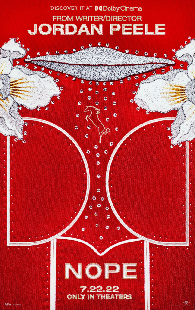  This poster uses the design on the jacket worn by Steven Yeun's character for inspiration