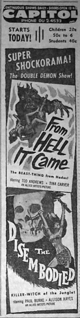 'The DOUBLE DEMON show!'