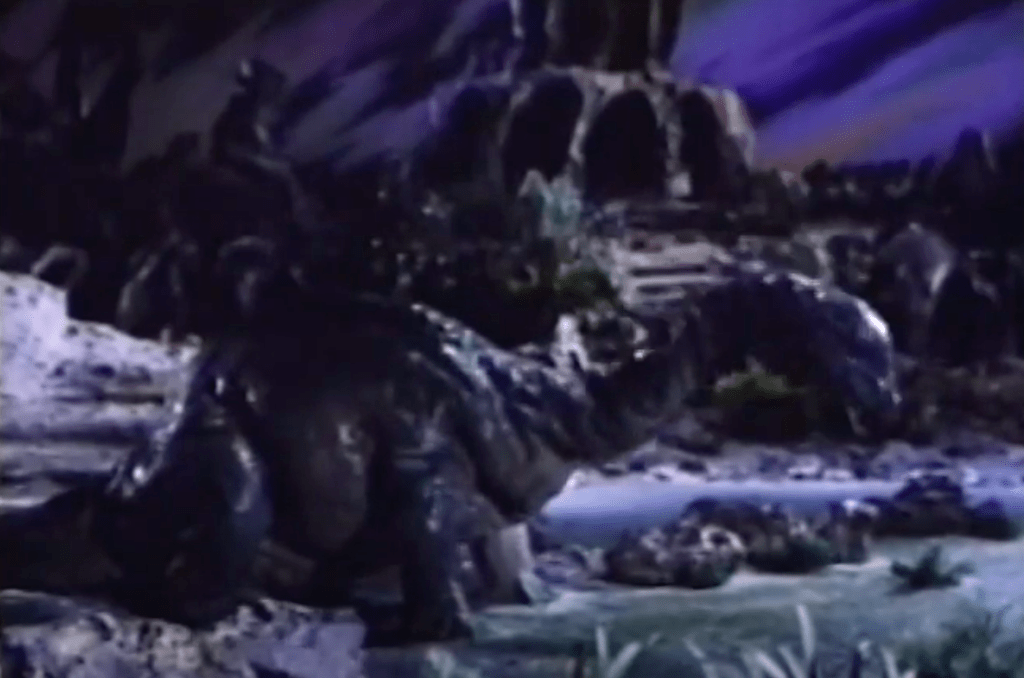 A subterranean stop-motion sauropod