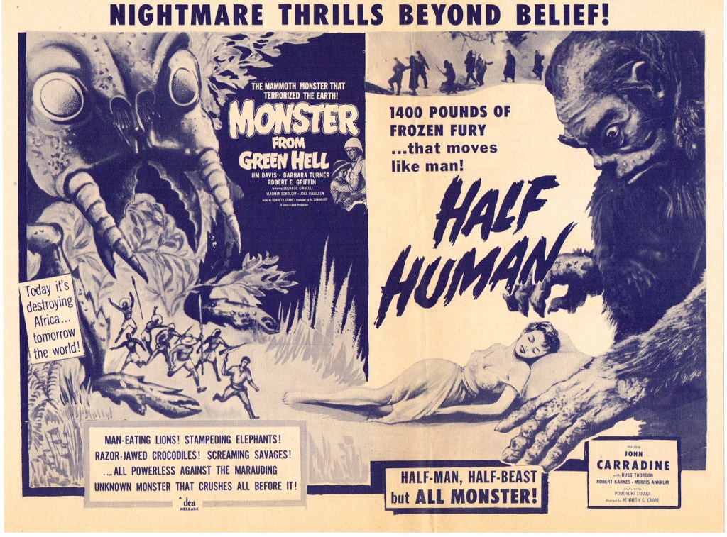 'Nightmare thrills beyond belief!'