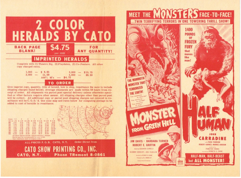 'Meet the monsters face-to-face!'