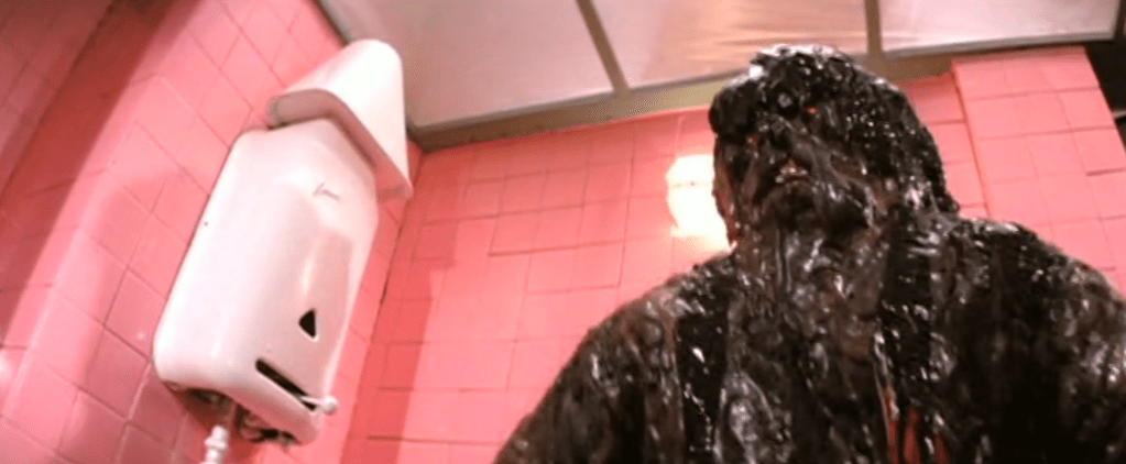 It came out of the bathtub!