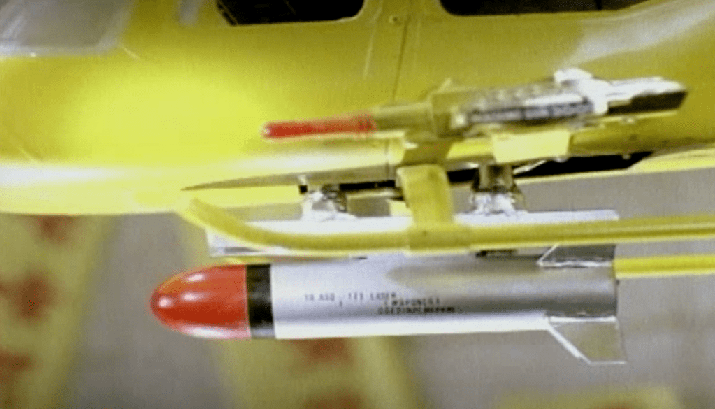 ...and each toy is equipped with rockets!