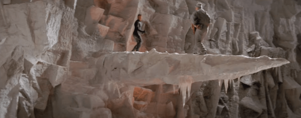 That big spike of ice is gonna break, dudes...