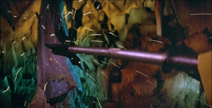 Wang can eject his metal bird feet over long distances with his super-extending tubular limbs!