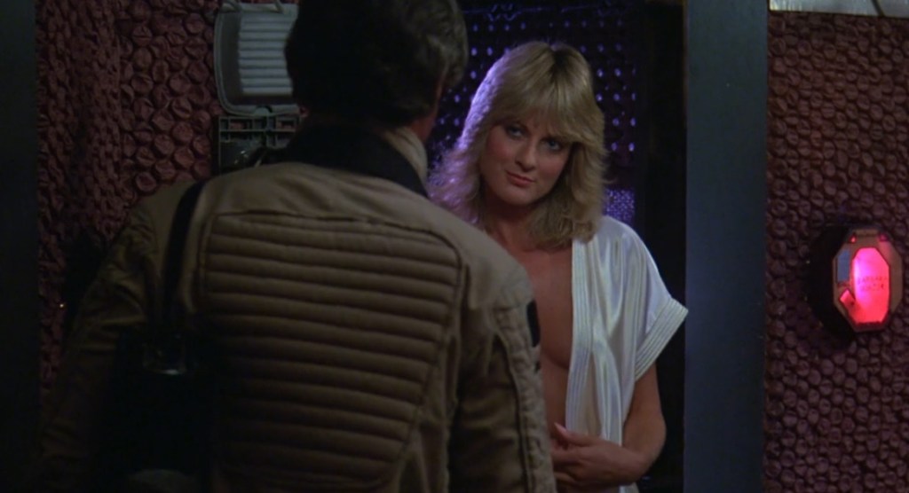 Dr. Barbara Glaser is rather, erm, underdressed