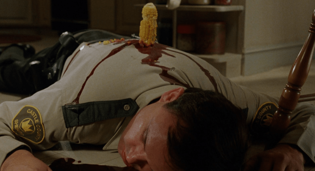 One cop is murdered... by a corncob!
