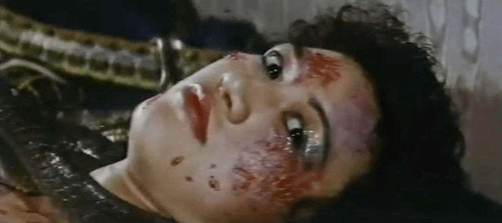 A victim of the vengeful snakes