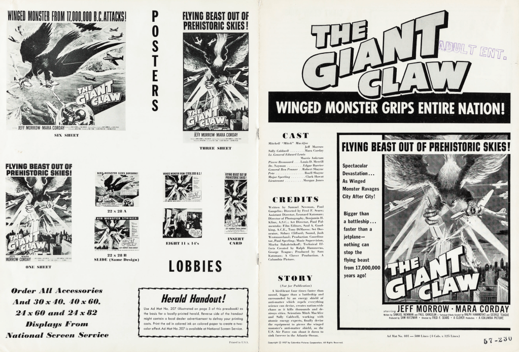 'Winged monster grips entire nation!'