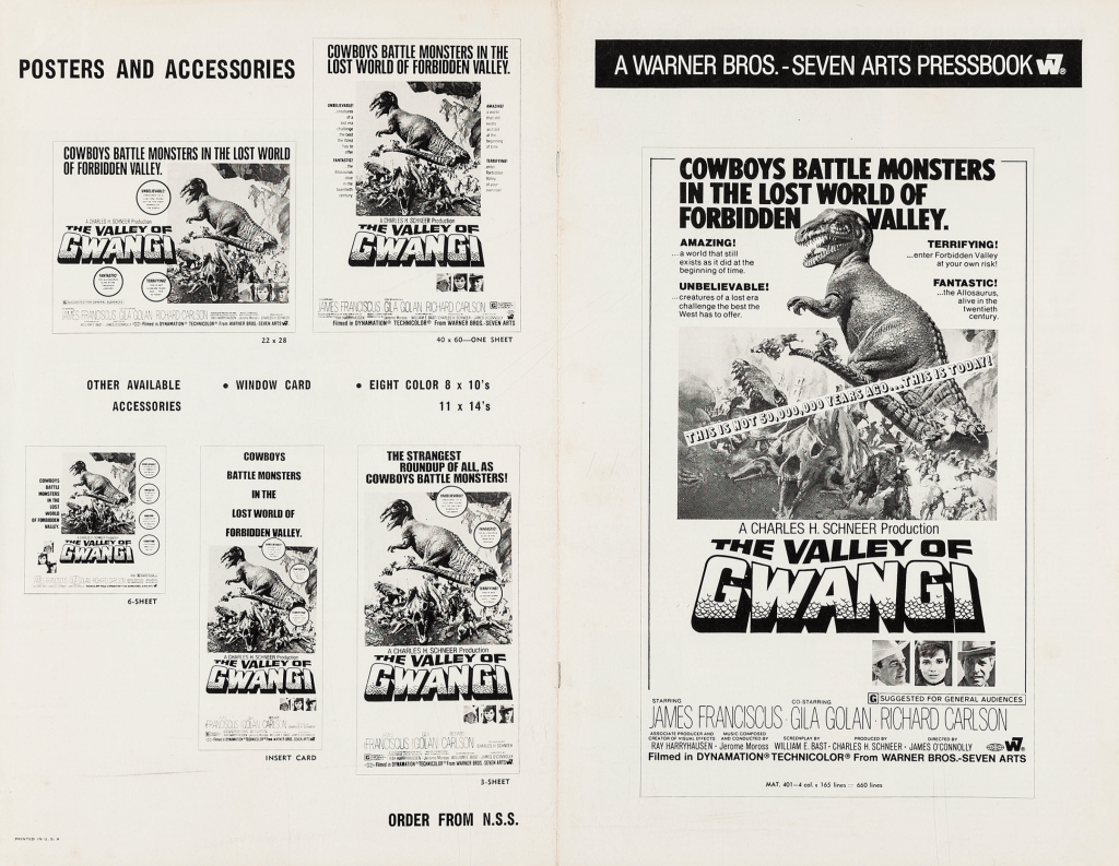 Page depicting various posters and accessories