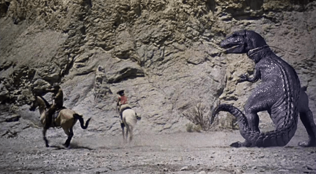 The roping scene rocks!