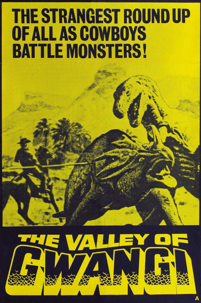 'The strangest round up of all as cowboys battle monsters!'