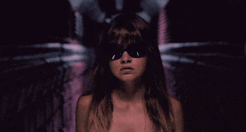 Tracy Baxter heads for the sauna/sunbed room, which is, of course, essential on all distant research bases!