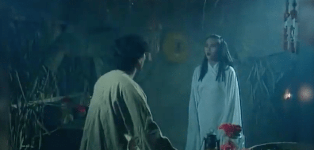 Female ghosts in Hong Kong movies very often wear white robes...