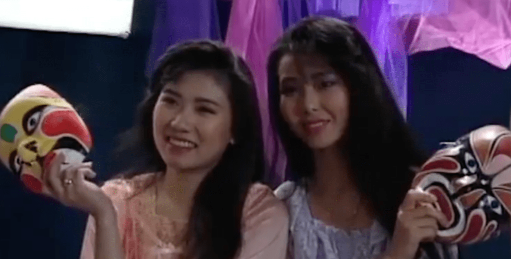 When the main character does a photoshoot with two models...