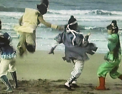 Ruckus on the beach!