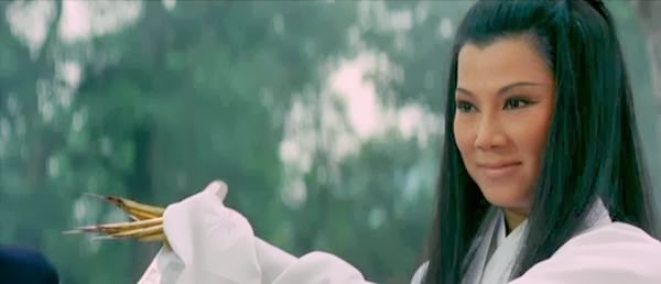 Watch out for her deadly digits