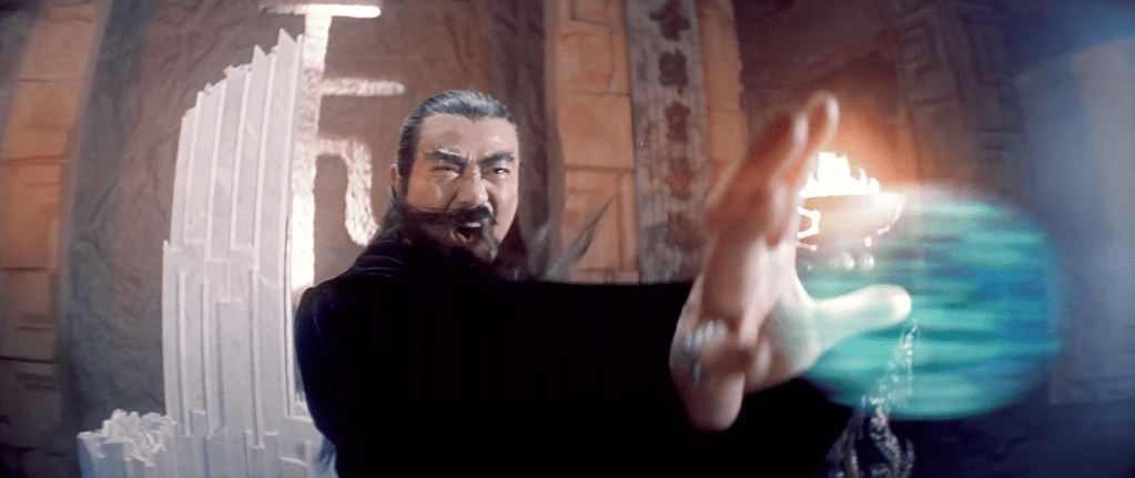 Lord Conquer unleashes an energy sphere!