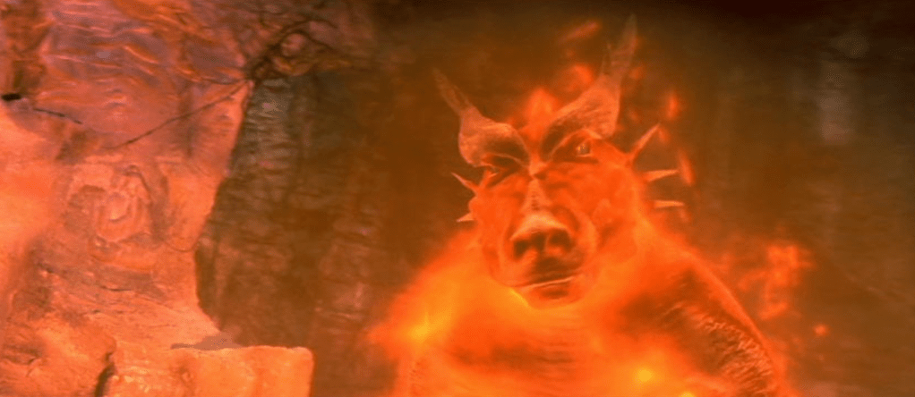 Another shot of the dragon in the cavern