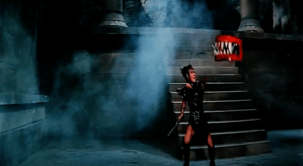 These gnashers chase after our hero!