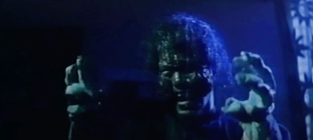 One of the ghouls haunting the rented villa