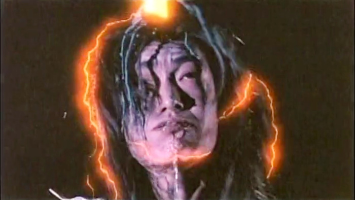 The Moon Monster gets a terminal headache!