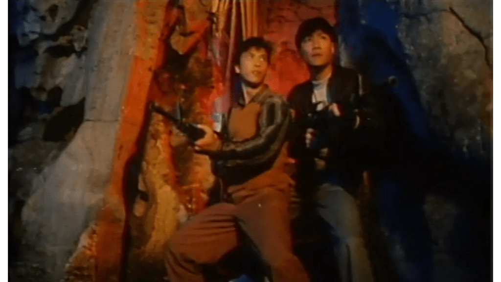 Donnie Yen with a gun!