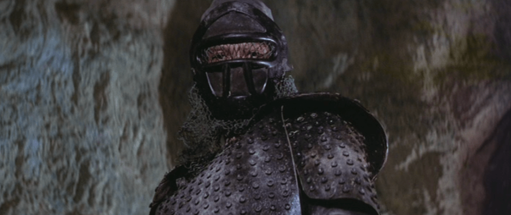 The mysterious armoured dude