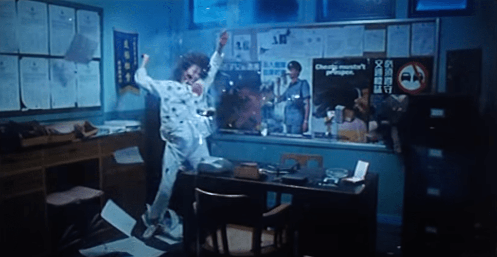 ...and the policemen keep on shooting Tina... and she doesn't die!