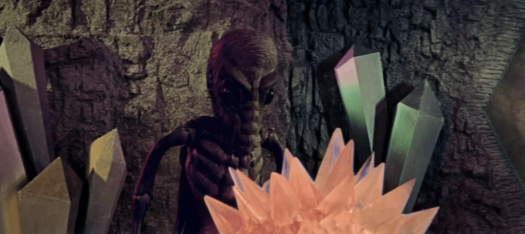One of Ray Harryhausen's stop-motion selenites