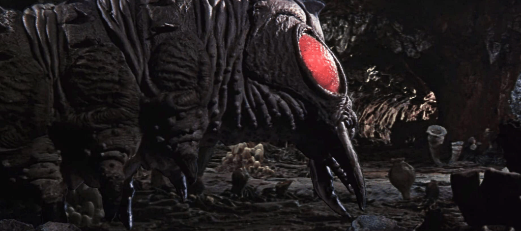 The giant, caterpillar-like mooncalf is ace!