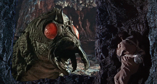 Bedford is attacked by the mooncalf!