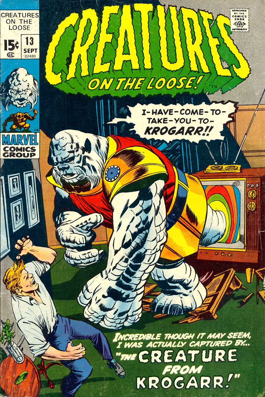 Creatures on the Loose comic covers | Monster Zone