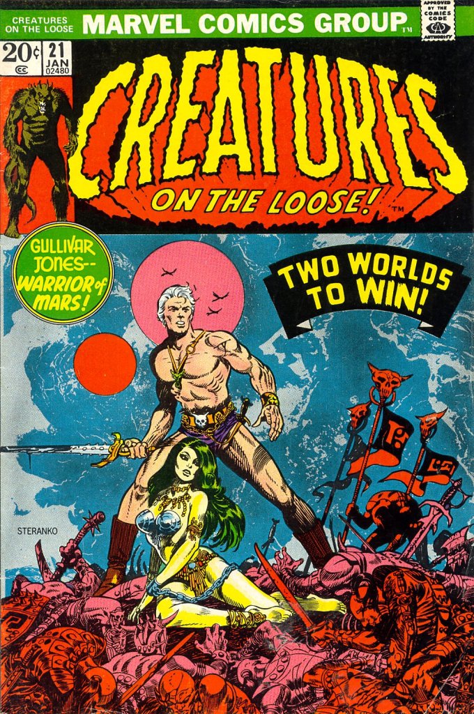 Art by the awesome Jim Steranko